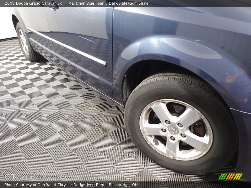 Marathon Blue Pearl / Dark Slate/Light Shale 2008 Dodge Grand Caravan SXT