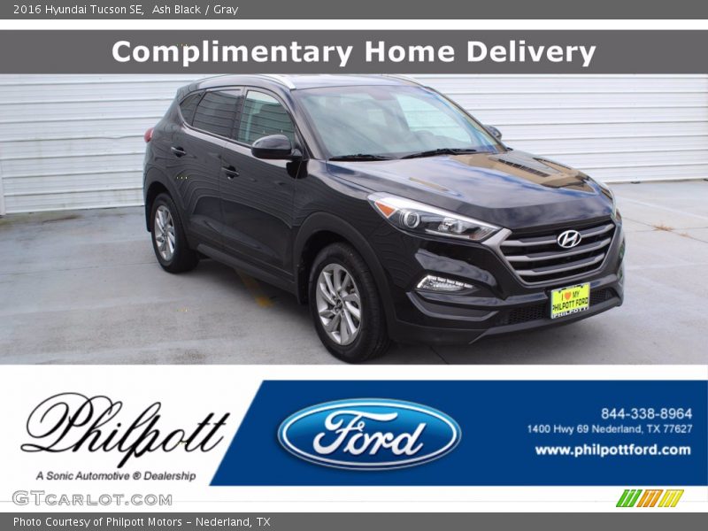 Ash Black / Gray 2016 Hyundai Tucson SE