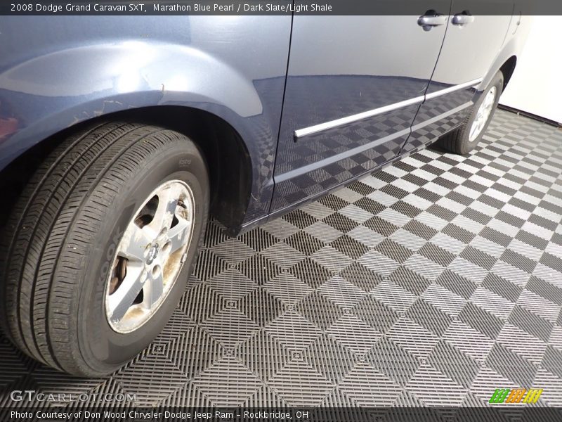 Marathon Blue Pearl / Dark Slate/Light Shale 2008 Dodge Grand Caravan SXT