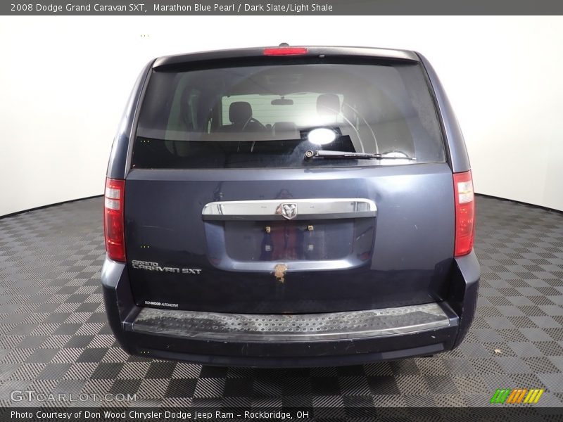 Marathon Blue Pearl / Dark Slate/Light Shale 2008 Dodge Grand Caravan SXT