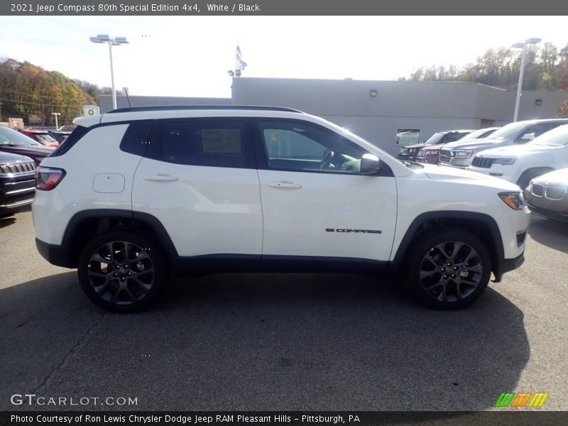 White / Black 2021 Jeep Compass 80th Special Edition 4x4