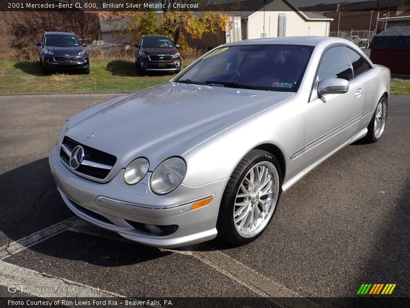 Front 3/4 View of 2001 CL 600