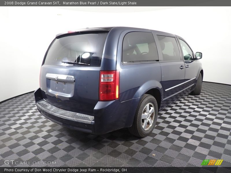 Marathon Blue Pearl / Dark Slate/Light Shale 2008 Dodge Grand Caravan SXT