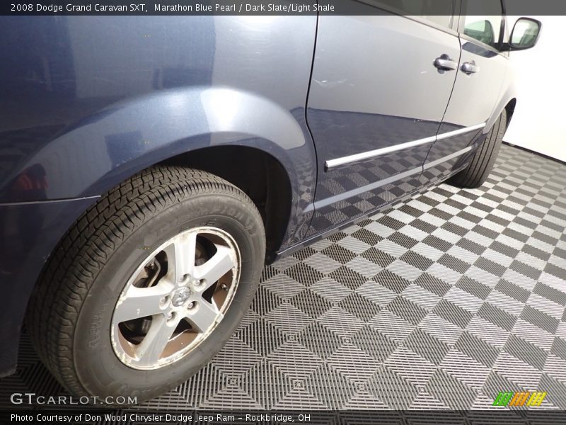 Marathon Blue Pearl / Dark Slate/Light Shale 2008 Dodge Grand Caravan SXT