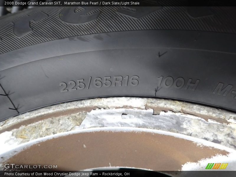 Marathon Blue Pearl / Dark Slate/Light Shale 2008 Dodge Grand Caravan SXT