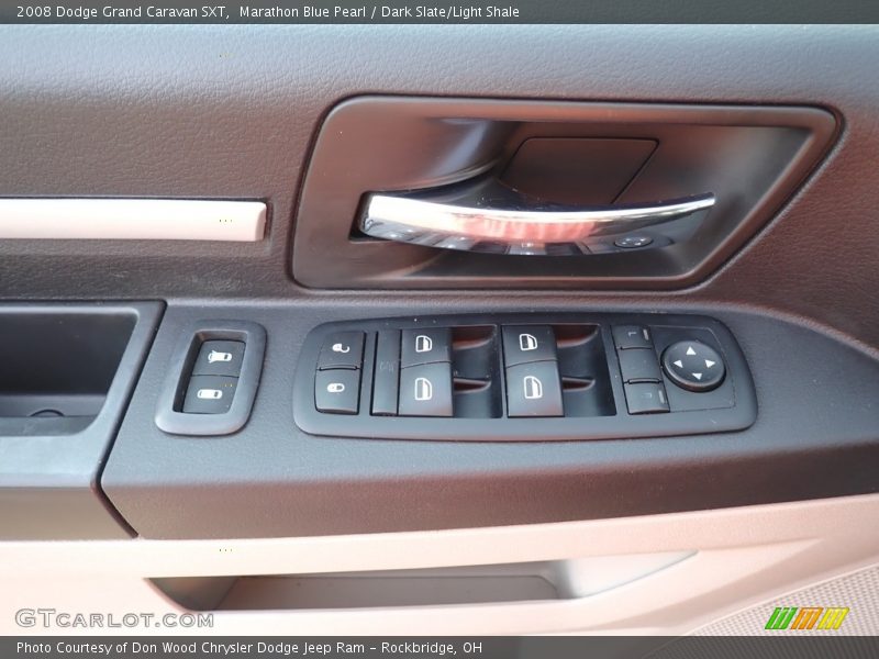 Marathon Blue Pearl / Dark Slate/Light Shale 2008 Dodge Grand Caravan SXT