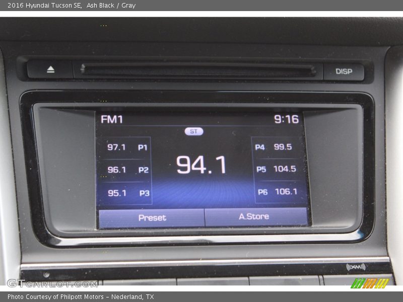 Ash Black / Gray 2016 Hyundai Tucson SE