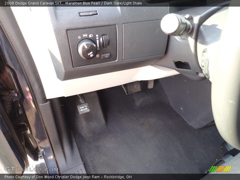 Marathon Blue Pearl / Dark Slate/Light Shale 2008 Dodge Grand Caravan SXT