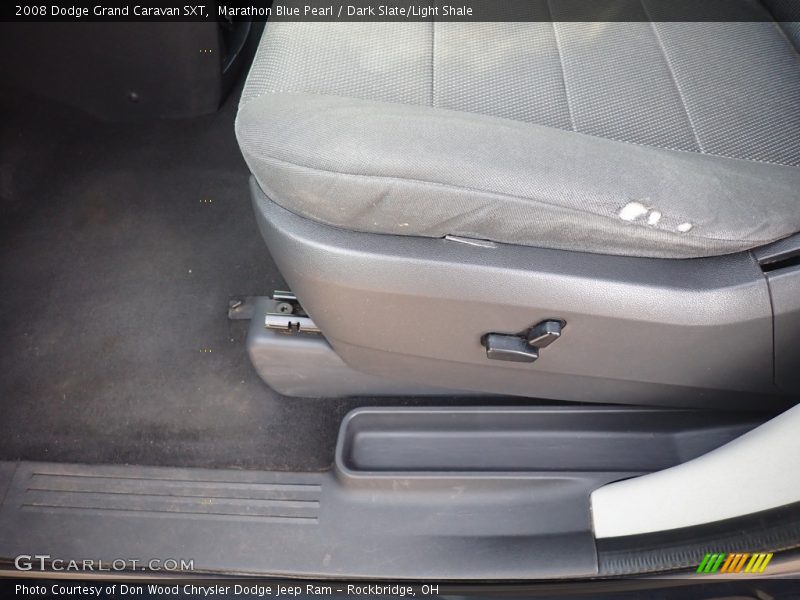 Marathon Blue Pearl / Dark Slate/Light Shale 2008 Dodge Grand Caravan SXT