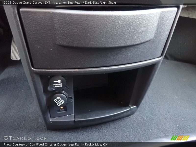 Marathon Blue Pearl / Dark Slate/Light Shale 2008 Dodge Grand Caravan SXT