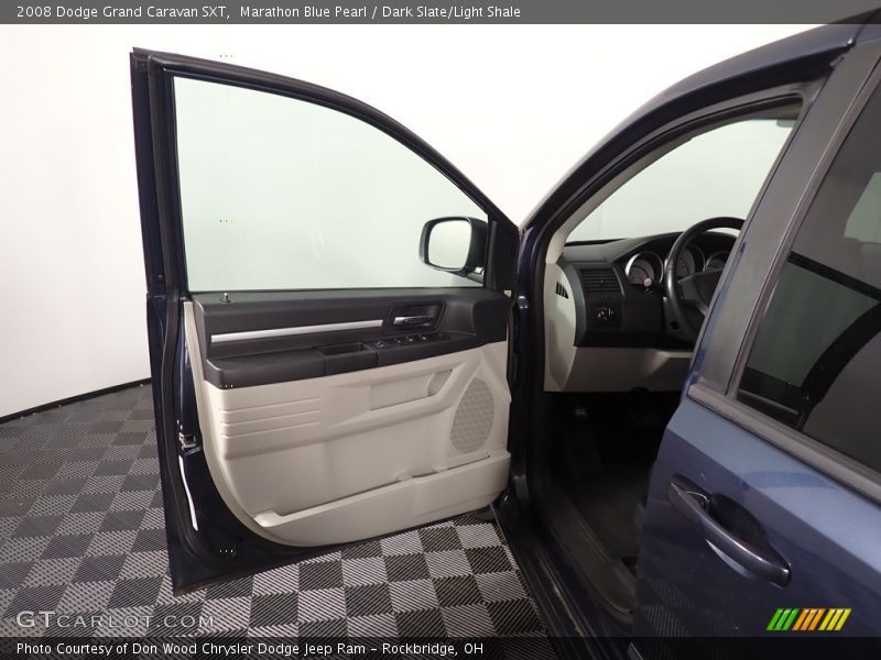 Marathon Blue Pearl / Dark Slate/Light Shale 2008 Dodge Grand Caravan SXT