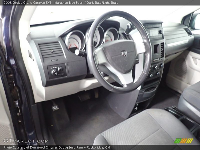 Marathon Blue Pearl / Dark Slate/Light Shale 2008 Dodge Grand Caravan SXT
