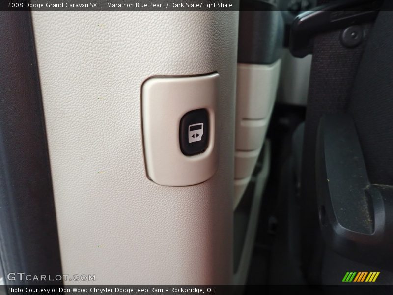 Marathon Blue Pearl / Dark Slate/Light Shale 2008 Dodge Grand Caravan SXT