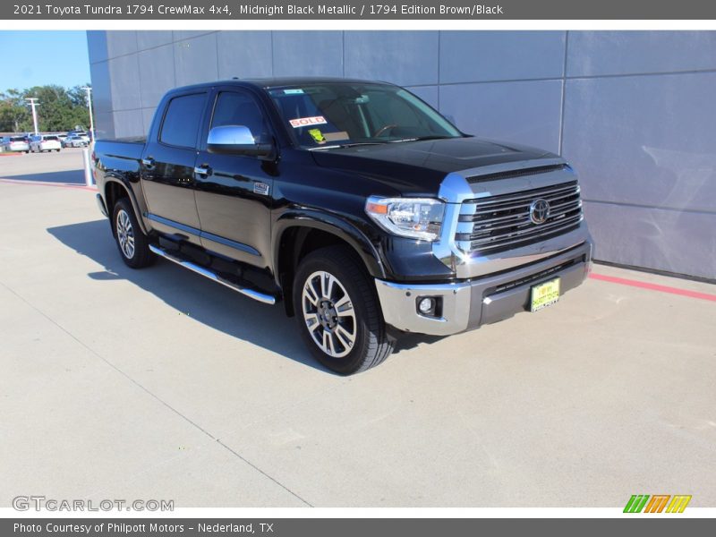 Front 3/4 View of 2021 Tundra 1794 CrewMax 4x4