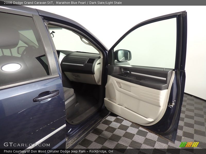 Marathon Blue Pearl / Dark Slate/Light Shale 2008 Dodge Grand Caravan SXT