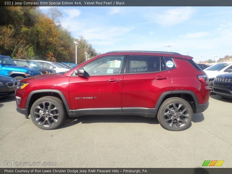  2021 Compass 80th Special Edition 4x4 Velvet Red Pearl