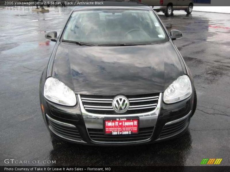 Black / Anthracite Black 2006 Volkswagen Jetta 2.5 Sedan