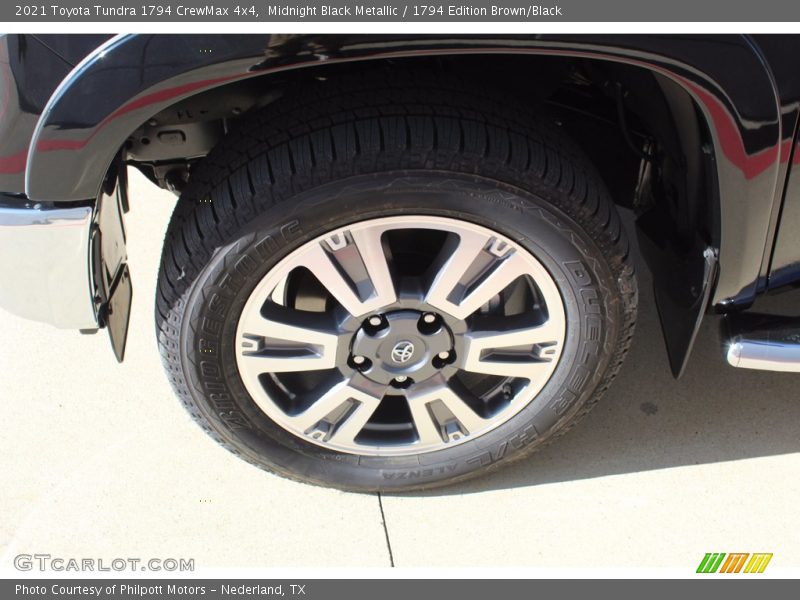 Midnight Black Metallic / 1794 Edition Brown/Black 2021 Toyota Tundra 1794 CrewMax 4x4