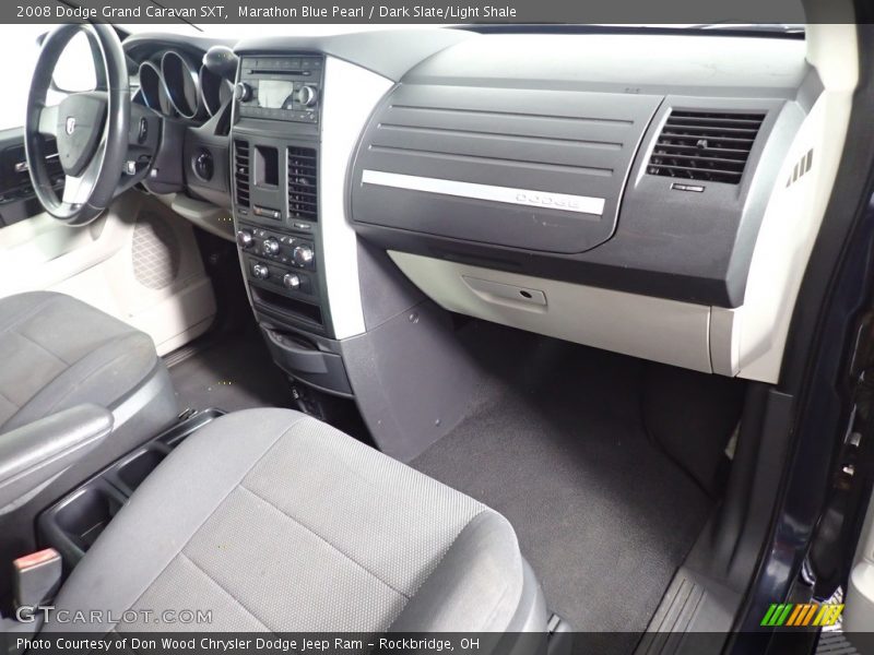 Marathon Blue Pearl / Dark Slate/Light Shale 2008 Dodge Grand Caravan SXT