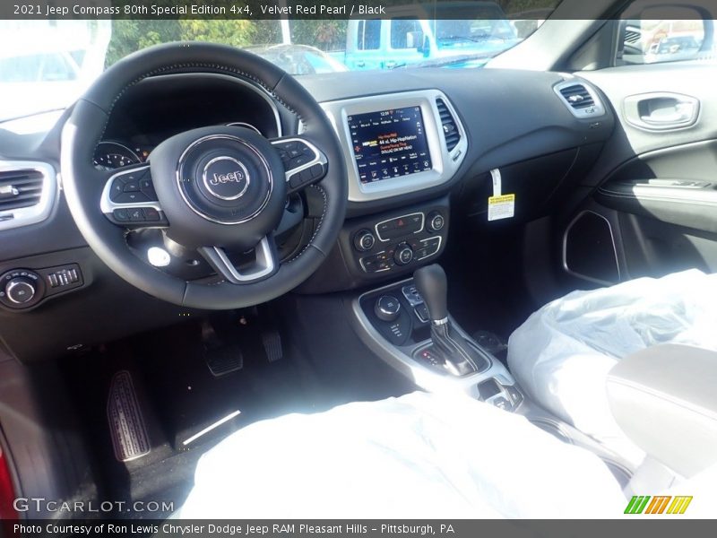 Velvet Red Pearl / Black 2021 Jeep Compass 80th Special Edition 4x4