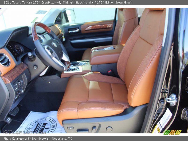  2021 Tundra 1794 CrewMax 4x4 1794 Edition Brown/Black Interior
