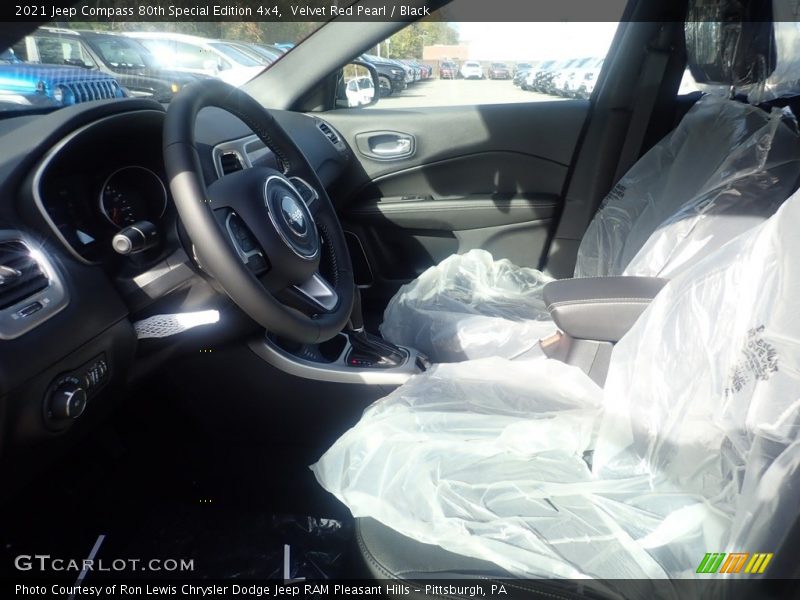 Velvet Red Pearl / Black 2021 Jeep Compass 80th Special Edition 4x4
