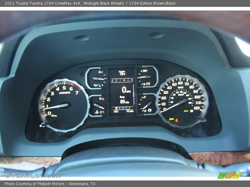  2021 Tundra 1794 CrewMax 4x4 1794 CrewMax 4x4 Gauges