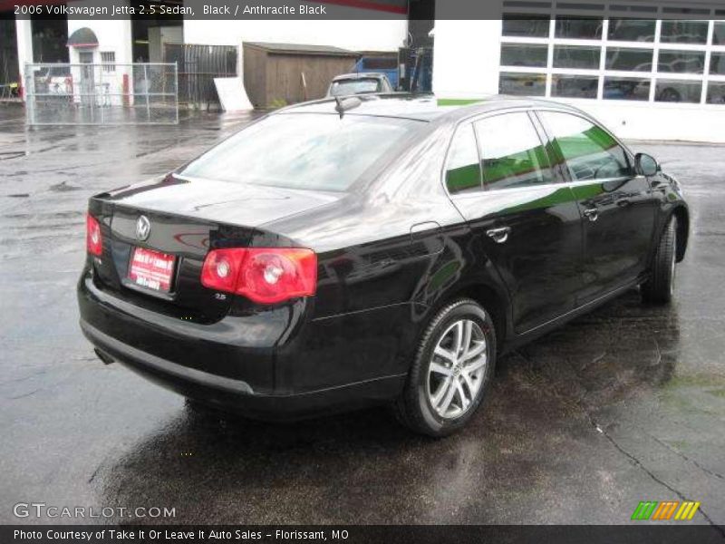 Black / Anthracite Black 2006 Volkswagen Jetta 2.5 Sedan