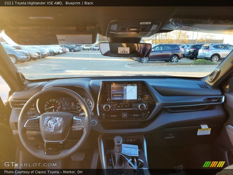 Blueprint / Black 2021 Toyota Highlander XSE AWD