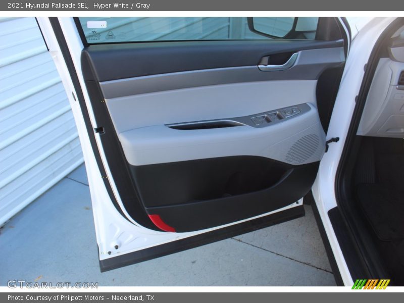 Hyper White / Gray 2021 Hyundai Palisade SEL