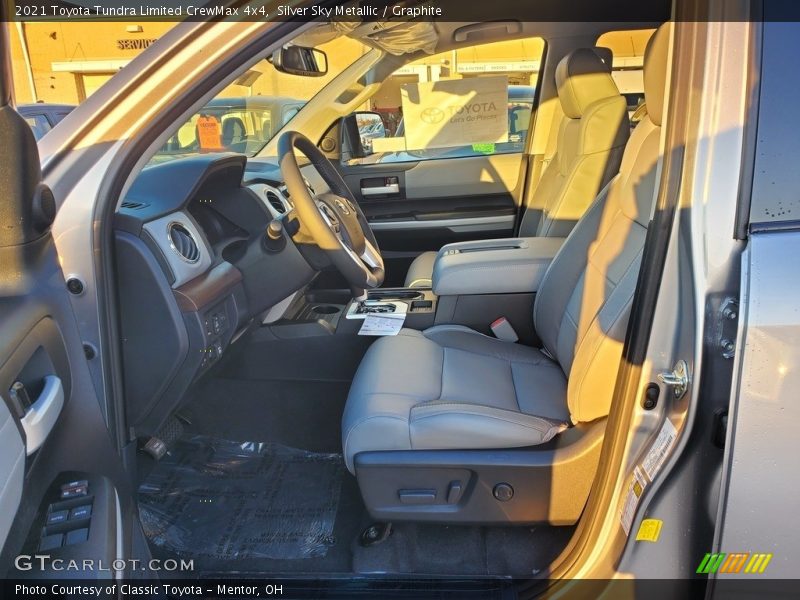 Silver Sky Metallic / Graphite 2021 Toyota Tundra Limited CrewMax 4x4