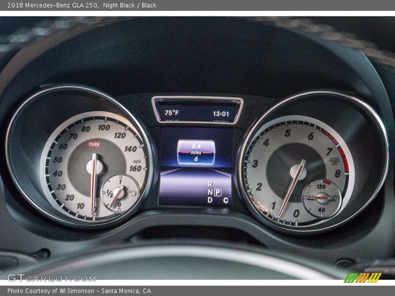 Night Black / Black 2018 Mercedes-Benz GLA 250