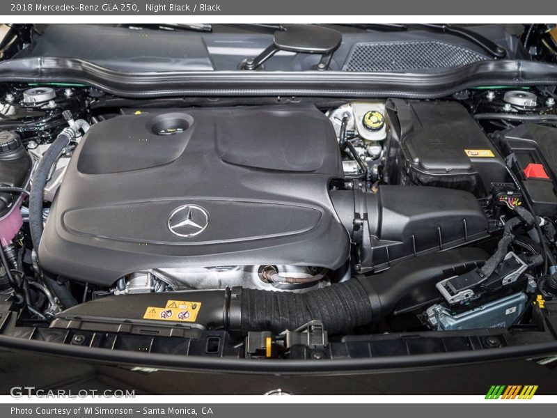 Night Black / Black 2018 Mercedes-Benz GLA 250