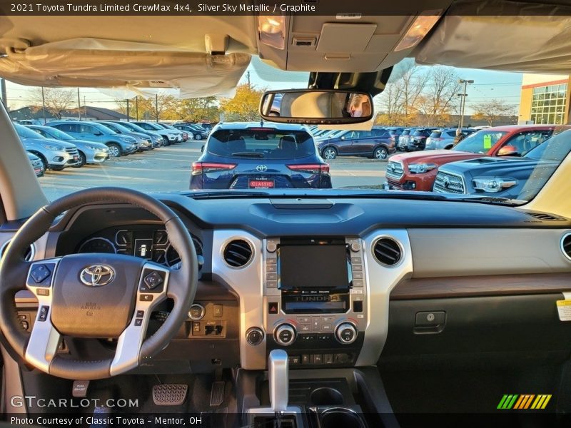 Silver Sky Metallic / Graphite 2021 Toyota Tundra Limited CrewMax 4x4