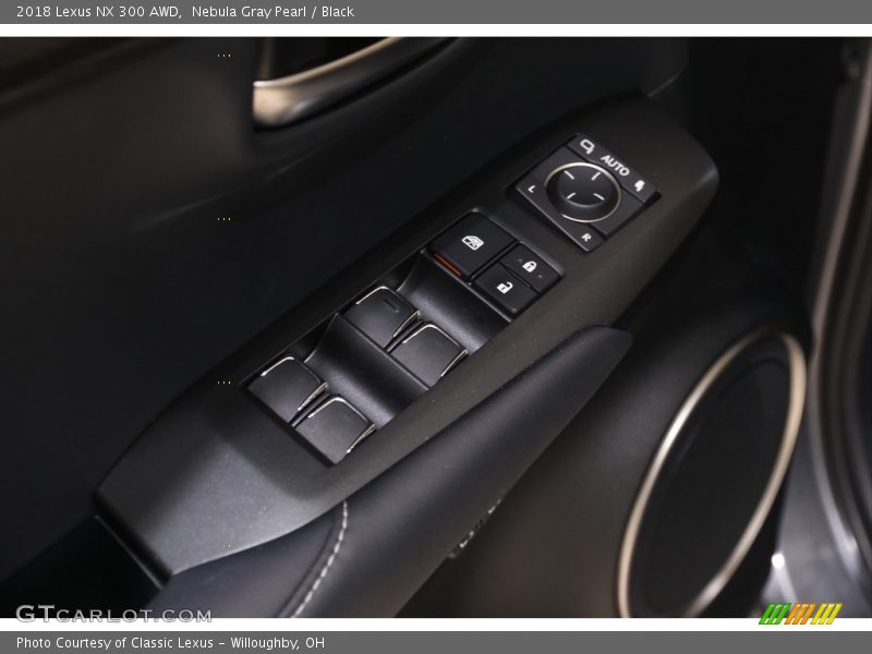 Nebula Gray Pearl / Black 2018 Lexus NX 300 AWD