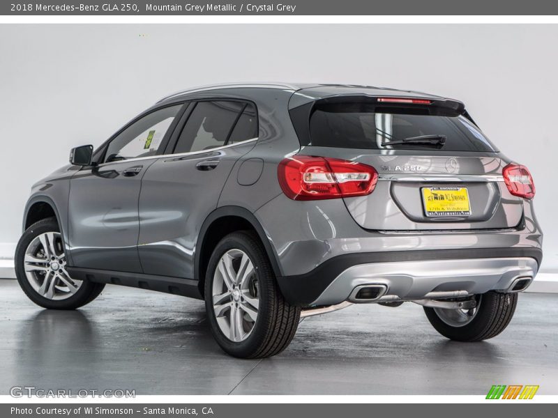 Mountain Grey Metallic / Crystal Grey 2018 Mercedes-Benz GLA 250
