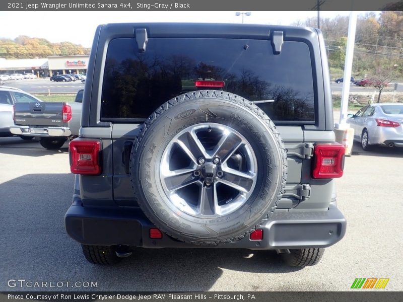 Sting-Gray / Black 2021 Jeep Wrangler Unlimited Sahara 4x4