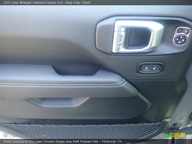 Sting-Gray / Black 2021 Jeep Wrangler Unlimited Sahara 4x4