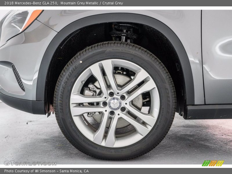 Mountain Grey Metallic / Crystal Grey 2018 Mercedes-Benz GLA 250