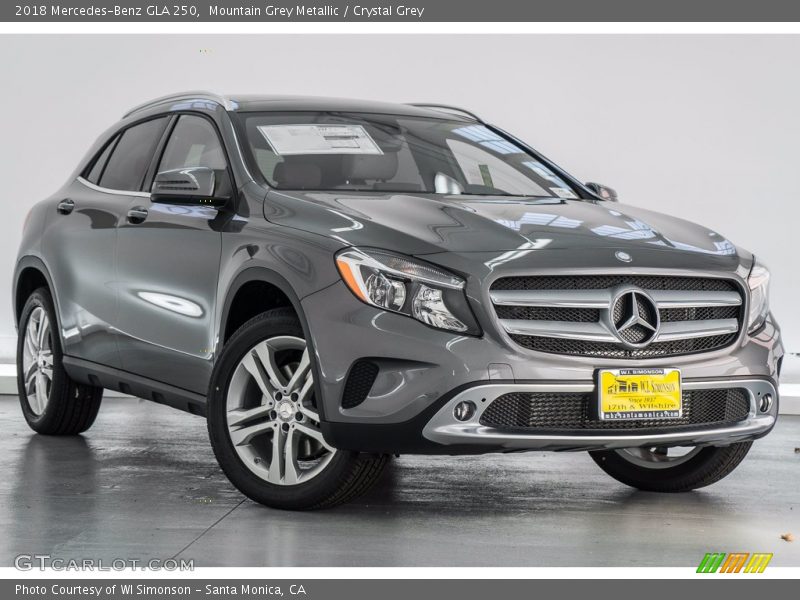 Mountain Grey Metallic / Crystal Grey 2018 Mercedes-Benz GLA 250