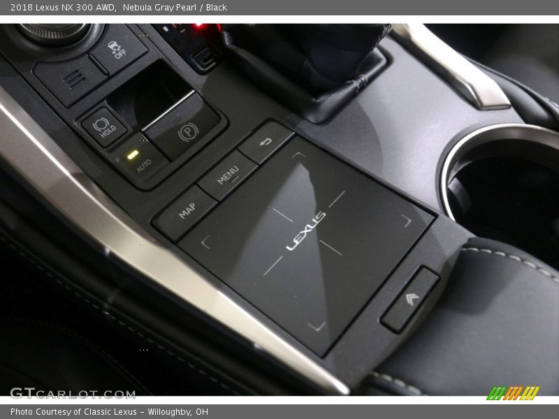 Nebula Gray Pearl / Black 2018 Lexus NX 300 AWD