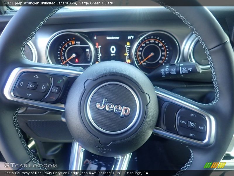  2021 Wrangler Unlimited Sahara 4x4 Steering Wheel