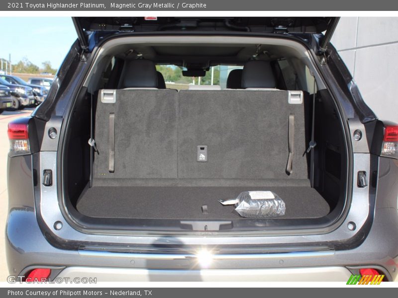 Magnetic Gray Metallic / Graphite 2021 Toyota Highlander Platinum