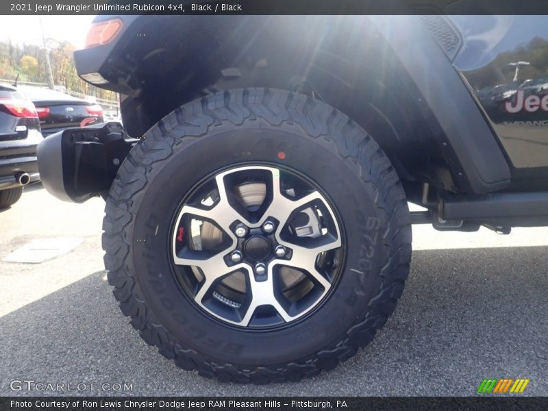  2021 Wrangler Unlimited Rubicon 4x4 Wheel