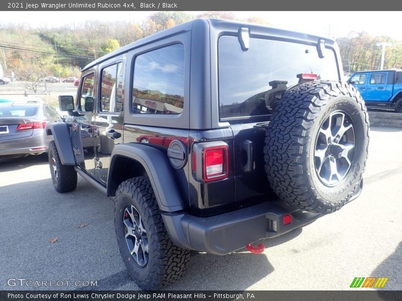 Black / Black 2021 Jeep Wrangler Unlimited Rubicon 4x4