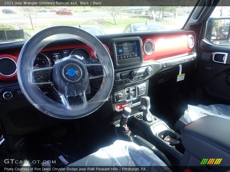 Black / Black 2021 Jeep Wrangler Unlimited Rubicon 4x4