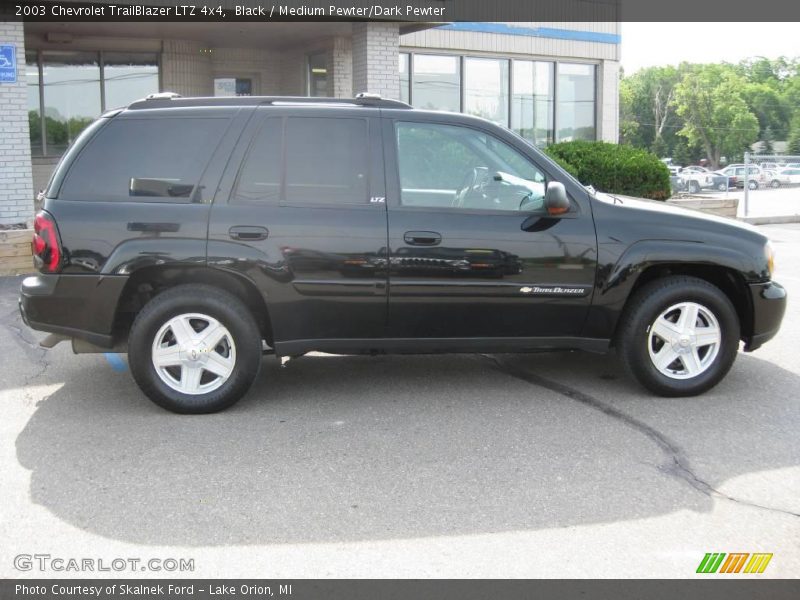 Black / Medium Pewter/Dark Pewter 2003 Chevrolet TrailBlazer LTZ 4x4