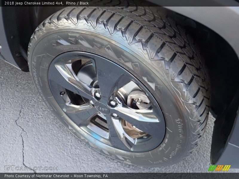 Rhino / Black 2018 Jeep Cherokee Limited 4x4