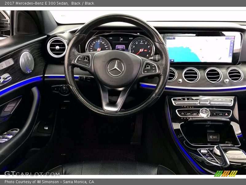 Black / Black 2017 Mercedes-Benz E 300 Sedan