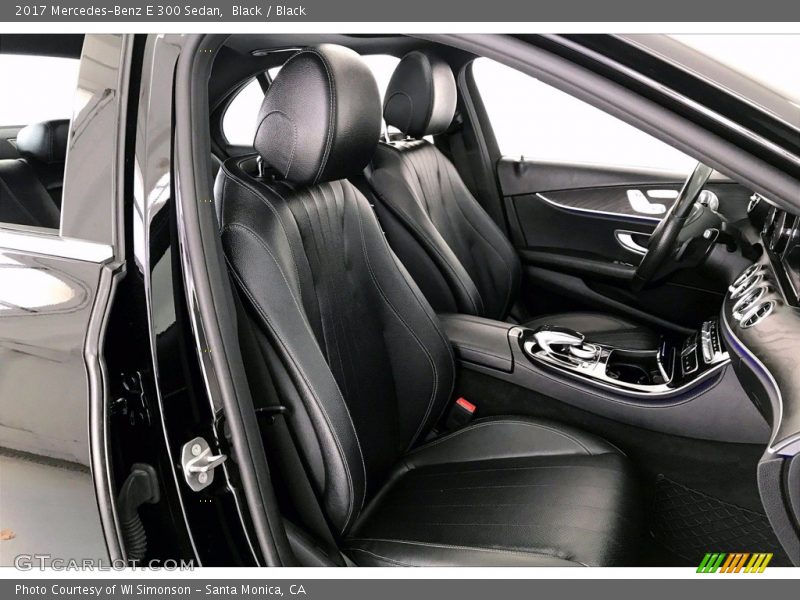 Black / Black 2017 Mercedes-Benz E 300 Sedan